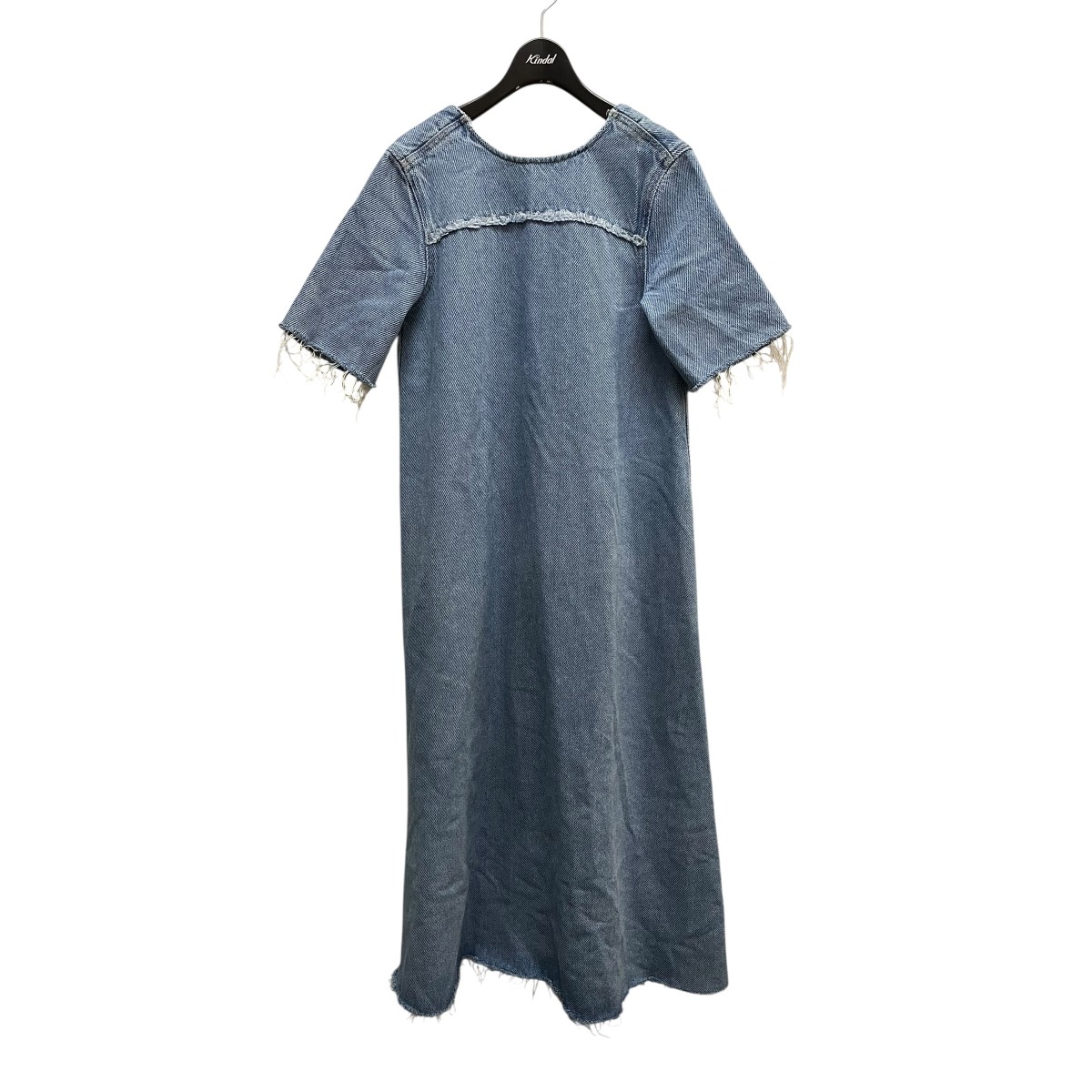 【中古】Ganni 衣裳 1577-343-2245 インディゴ 大いさ：大いさ書きあらわす無 【170426】（ガニー） レディースファッション-ワンピース
