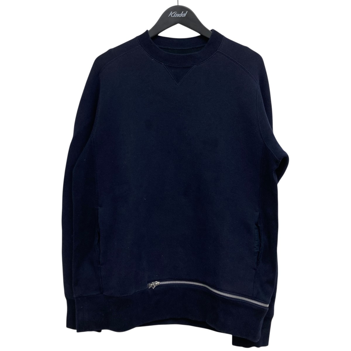 【試着のみ】sacai スポンジスウェット サイズ1 紺 茶 サカイ sacai - 3099【大人気・サイズ3】サカイ MA-1 ドッキング