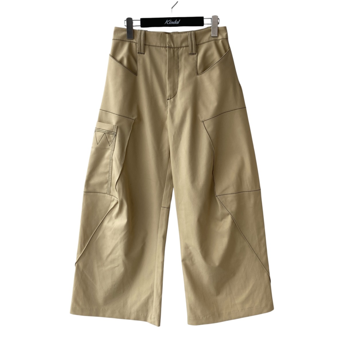 楽天市場】【中古】Kiko Kostadinov 23SS KREUK WIDE SHORTS