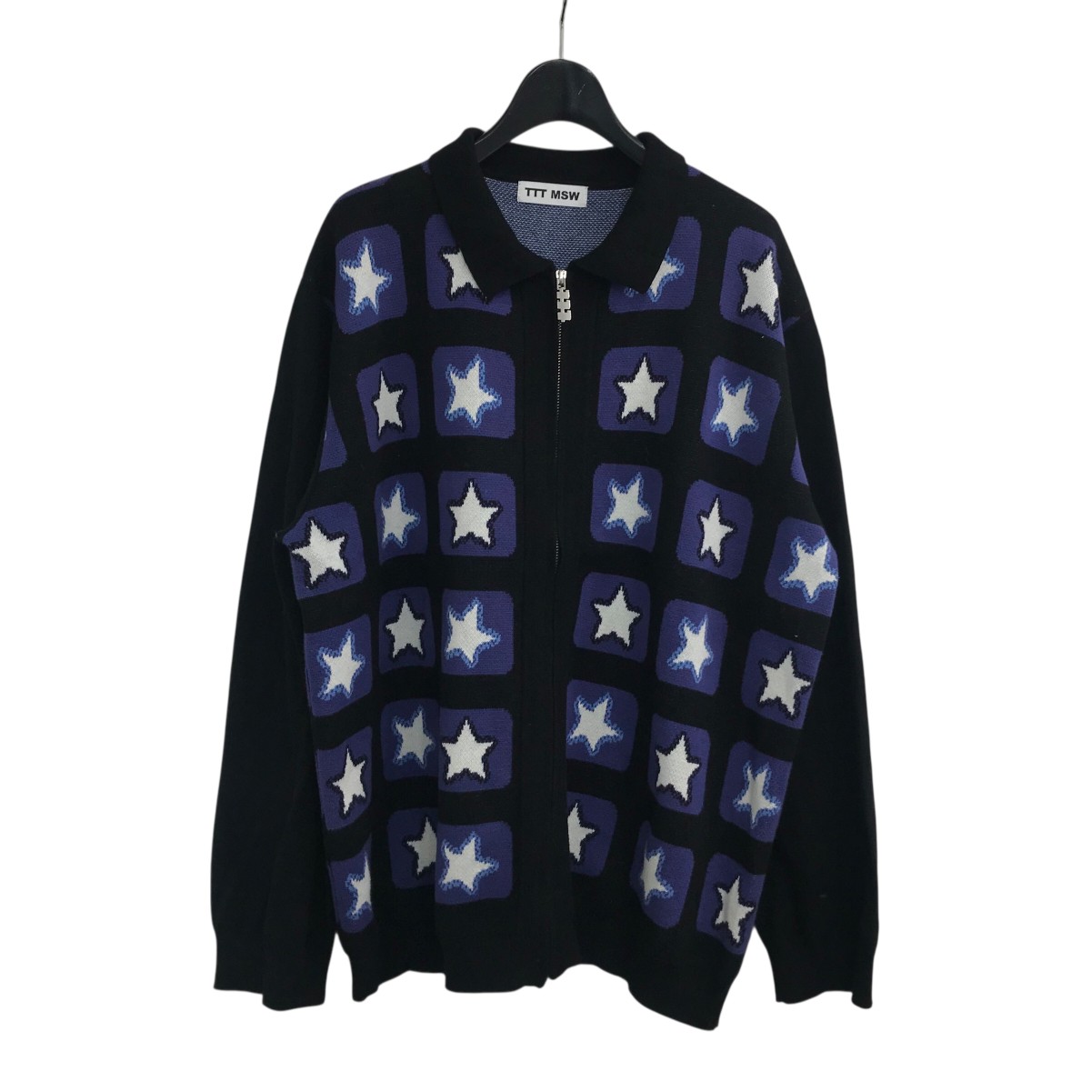 TTT MSW ネイビー トレーナー Lサイズ 楽天市場】【中古】TTT MSW2023SS 「SMILE OVER SIZE KNIT