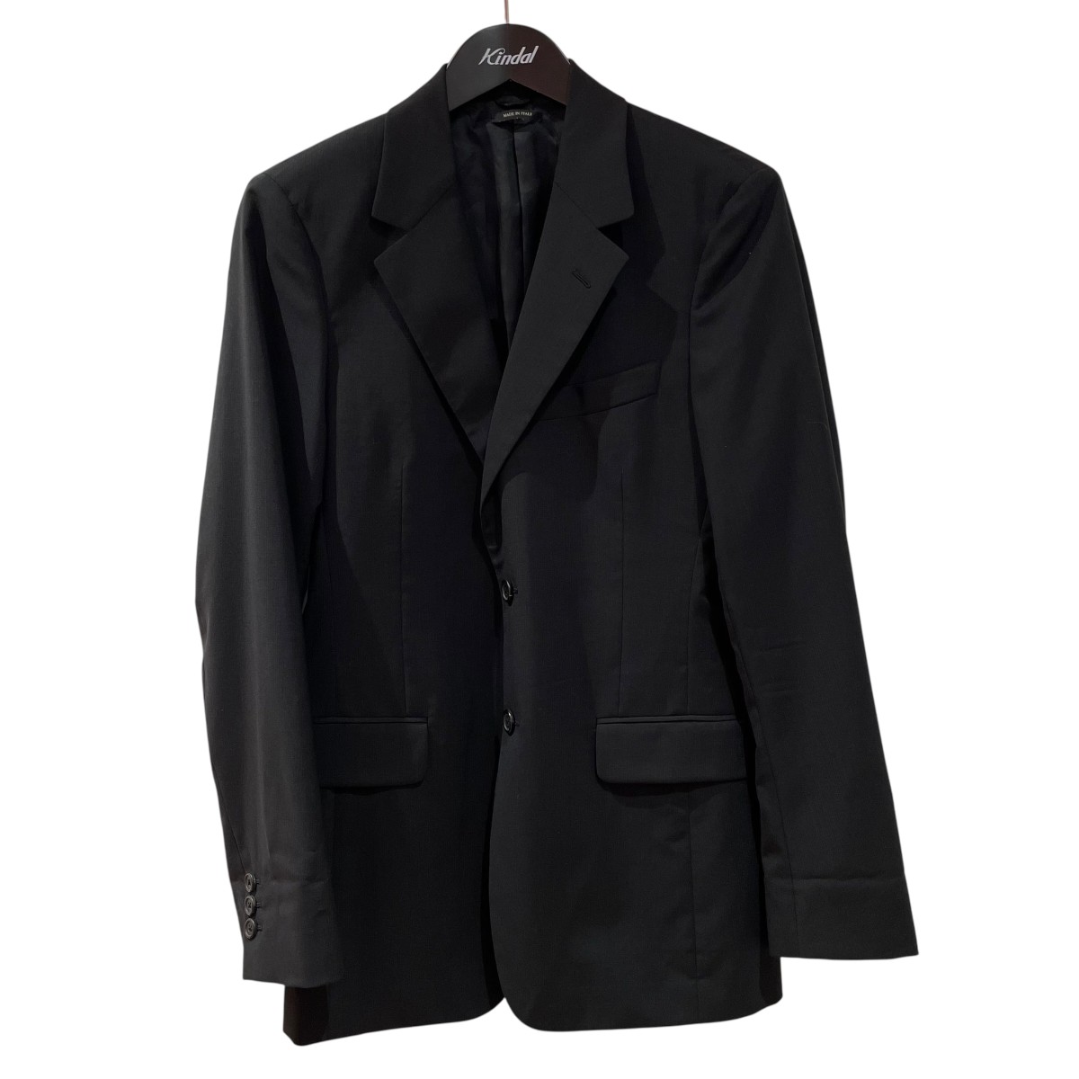 美品◆PRADA◆ダブルブレストウールジャケットダークグレー◆C-TK8925 美品◇PRADA◇ダブルブレストウールジャケットダークグレー◇C
