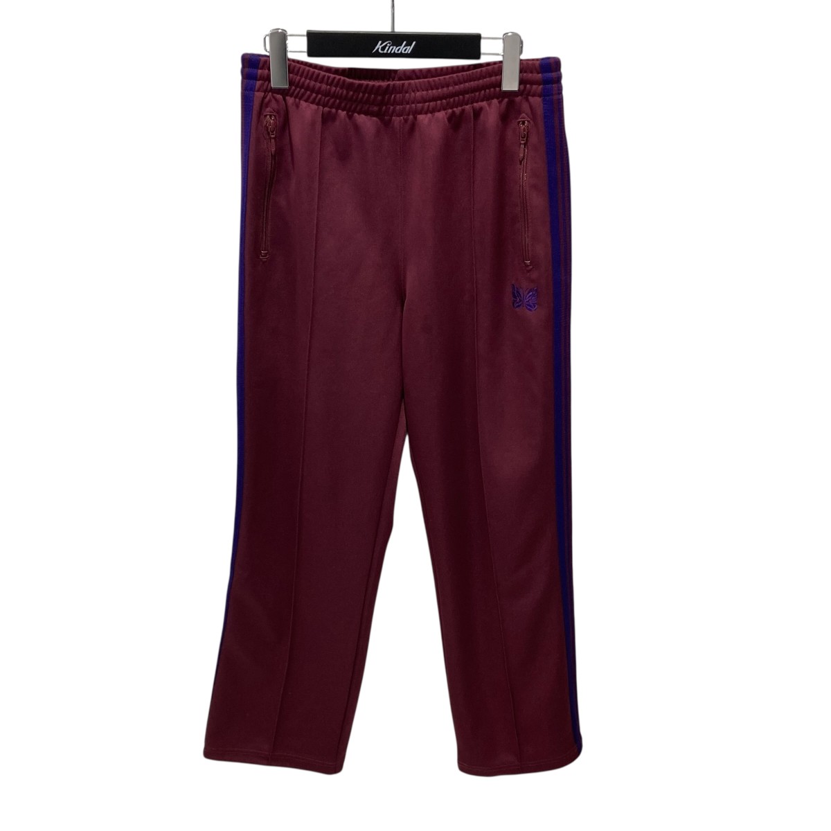中古 Needles トラックパンツ 中古・古着通販】Needles (ニードルス) 総柄トラックパンツ/ポリ