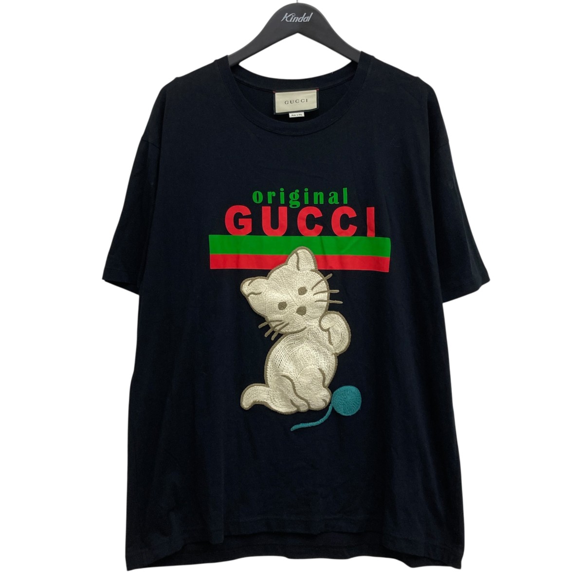 希少 イグナシ・モンレアル ◎GUCCI グッチ　Tシャツ　猫　ネコ　カットソー 希少 イグナシ・モンレアル ◎GUCCI グッチ Tシャツ 猫 ネコ