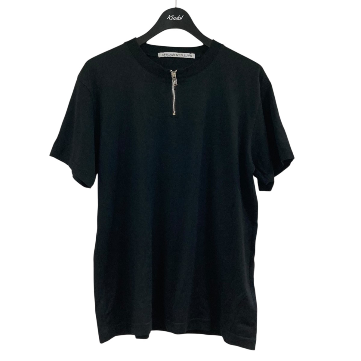【関税込み】Johnlawrencesullivan ブラック Wrinkle Tシャツ JOHN LAWLENCE SULLIVAN T-shirt（Johnlawrencesullivan Black