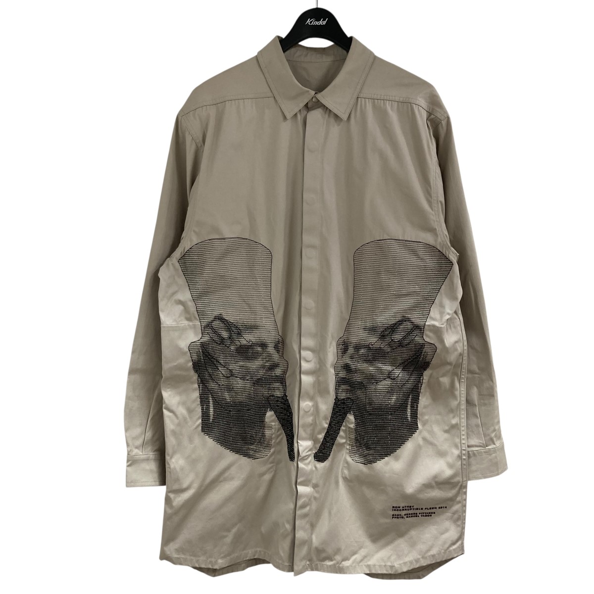 ◆Rick Owens◆プリントシャツ 楽天市場】rick owens（柄プリント）の通販