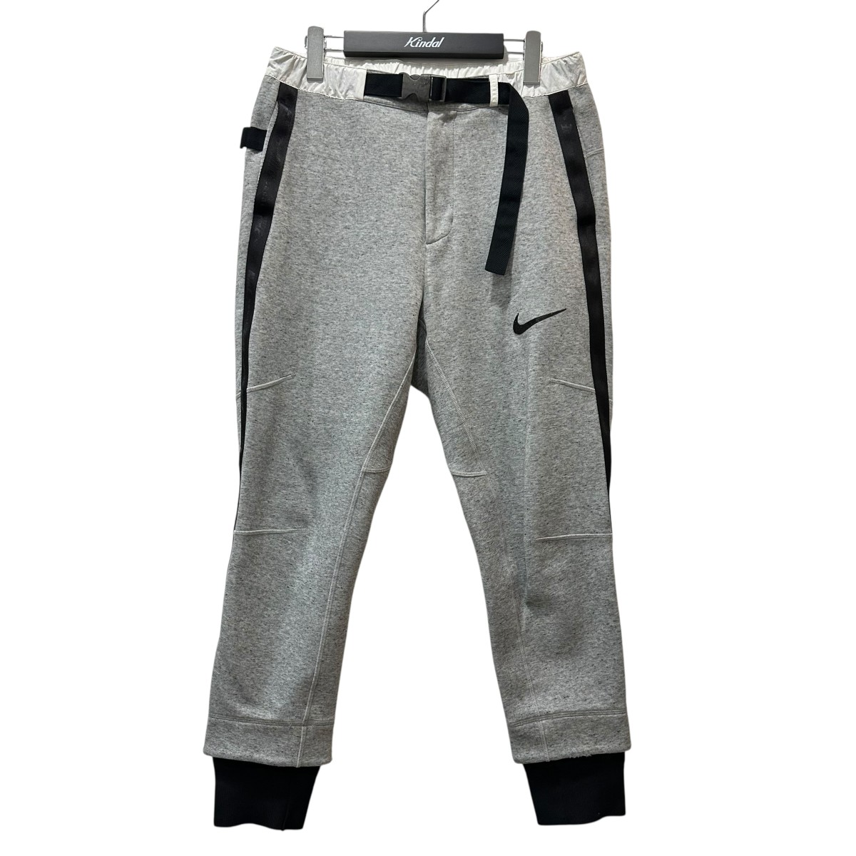 NIKE x SACAI スウェットパンツ グレー　Mサイズ　試着のみ sacai×NIKE スウェットパンツCZ4698-063 CZ4698-063 グレー