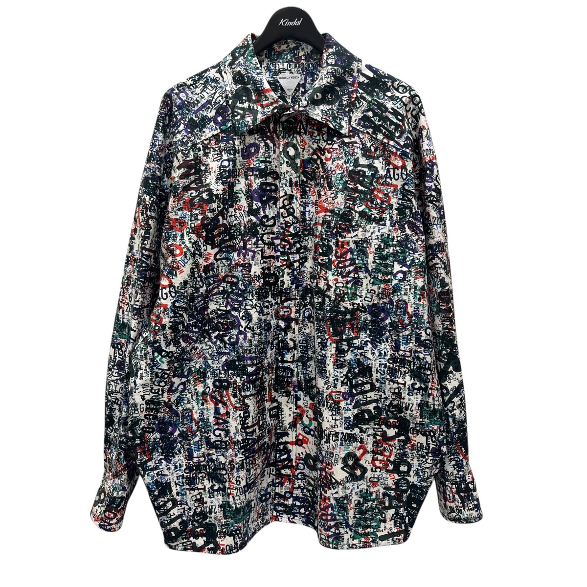 BOTTEGA VENETA ボッテガヴェネタ シルク混フレアスリーブビスコースシャツ 708324 V21J0 グリーン 36 IT4TJSBBVYVM BOTTEGA VENETA ボッテガヴェネタ シルク混フレアスリーブビス