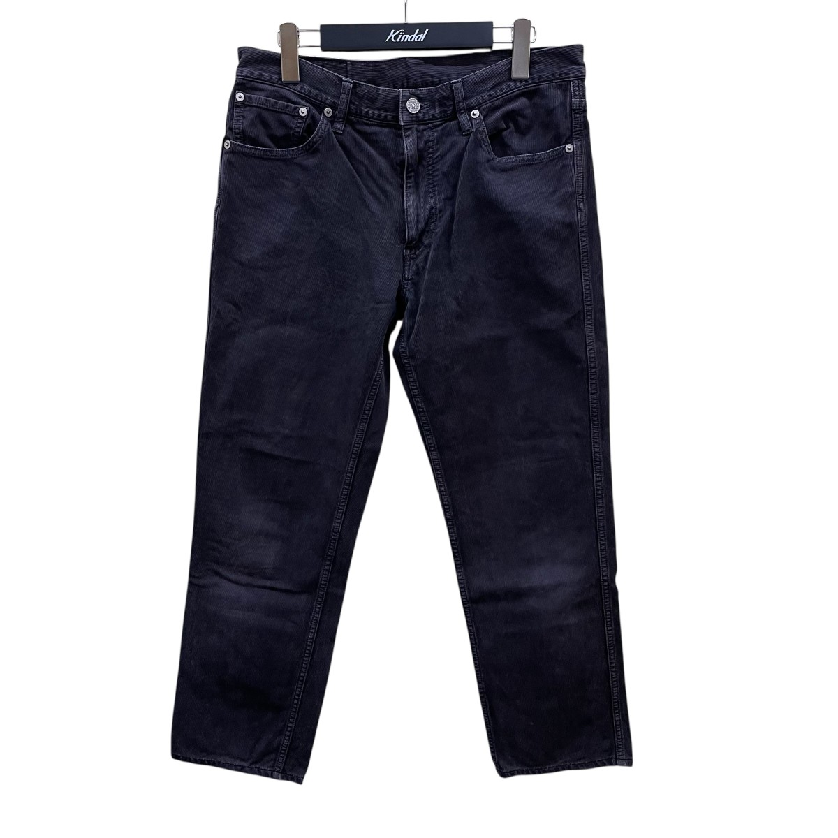 【中古】VISVIMFLUXUS 03 デニムパンツ 0122105008009 ブラック サイズ:2【価格見直し】|ブランド古着のカインドオル