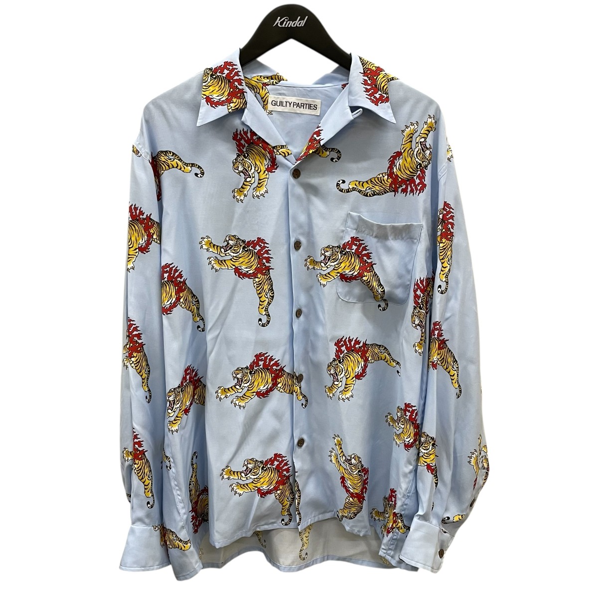 楽天市場】【中古】WACKO MARIA 浮世絵ロングシャツ ブラック