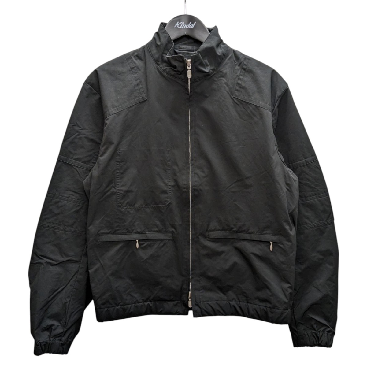 【中古】 MATSUFUJI Water Repellent Jacket ウォーターレペレント ジップジャケット ブラック サイズ：2 【価格見直し】