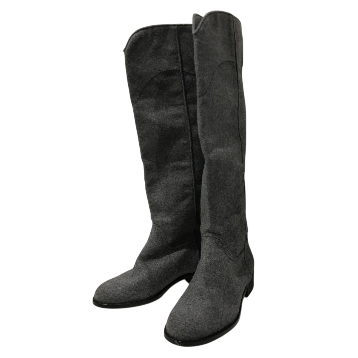 楽天市場】CHANEL High Boots ロング ブーツ ココマーク
