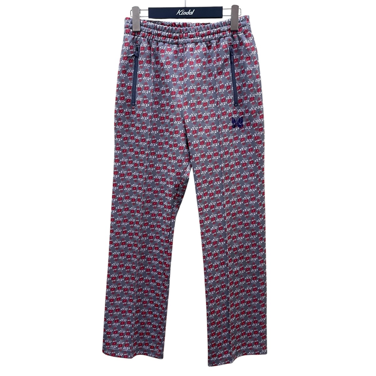 Needles パターン入りパンツ Mサイズ ネイビー Needles パターン入りパンツ Mサイズ ネイビー