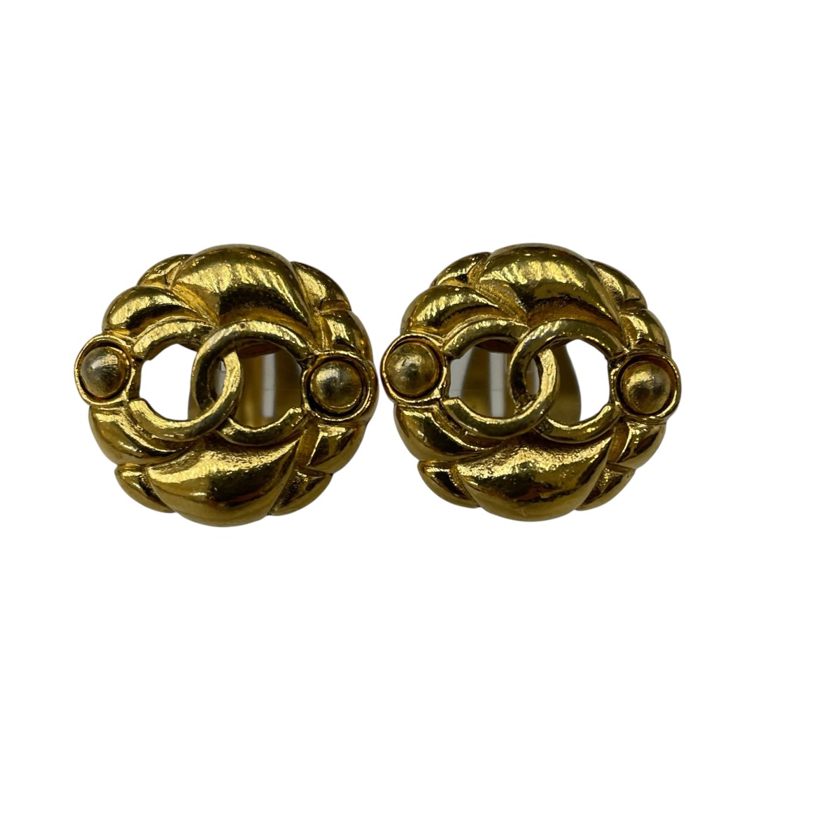 【中古】 CHANEL ココマーク ヴィンテージイヤリング ゴールド 【価格見直し】 23,562円