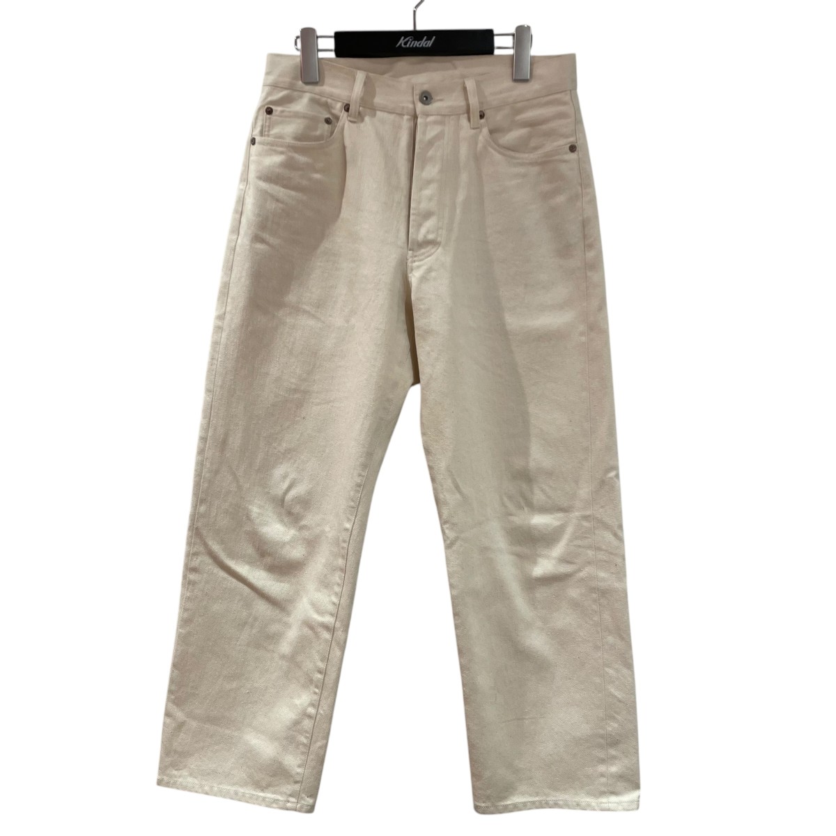 【中古】 Ron Herman サリーフォックス ホワイトデニム ワイドフィット パンツ デニムパンツ 4120600021 アイボリー サイズ：S 【価格見直し】