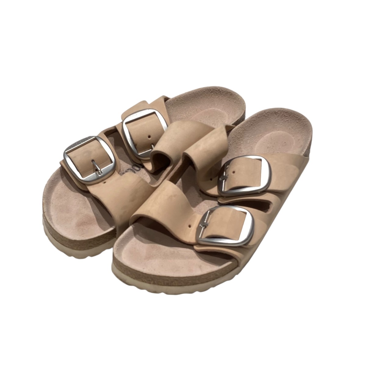 BIRKENSTOCK × Rick Owens サンダル　アリゾナ Rick Owens Arizona Natural Leather Black Iridescent