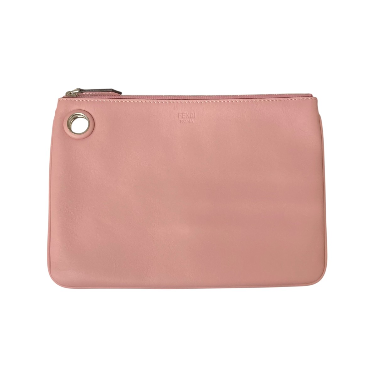【中古】 FENDI　 トリプレット ポーチ 8BS009 ピンク 【190725】（フェンディ）