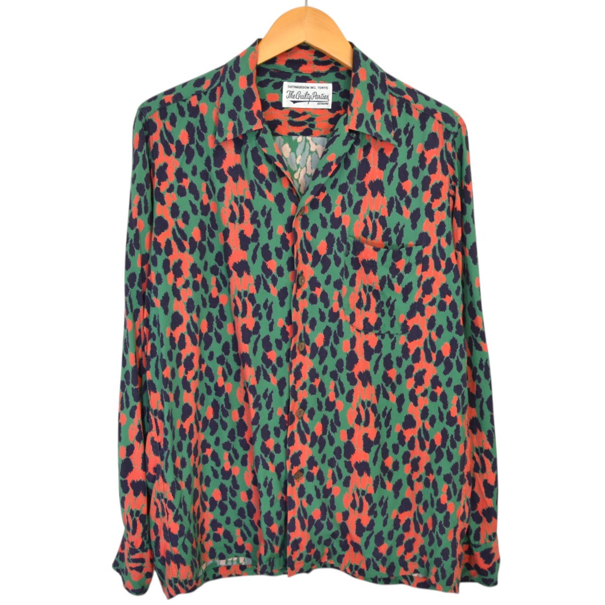 WACKO MARIA レオパード柄 半袖シャツ L WACKO MARIA ワコマリア 24SS LEOPARD HAWAIIAN SHIRT TYPE-2