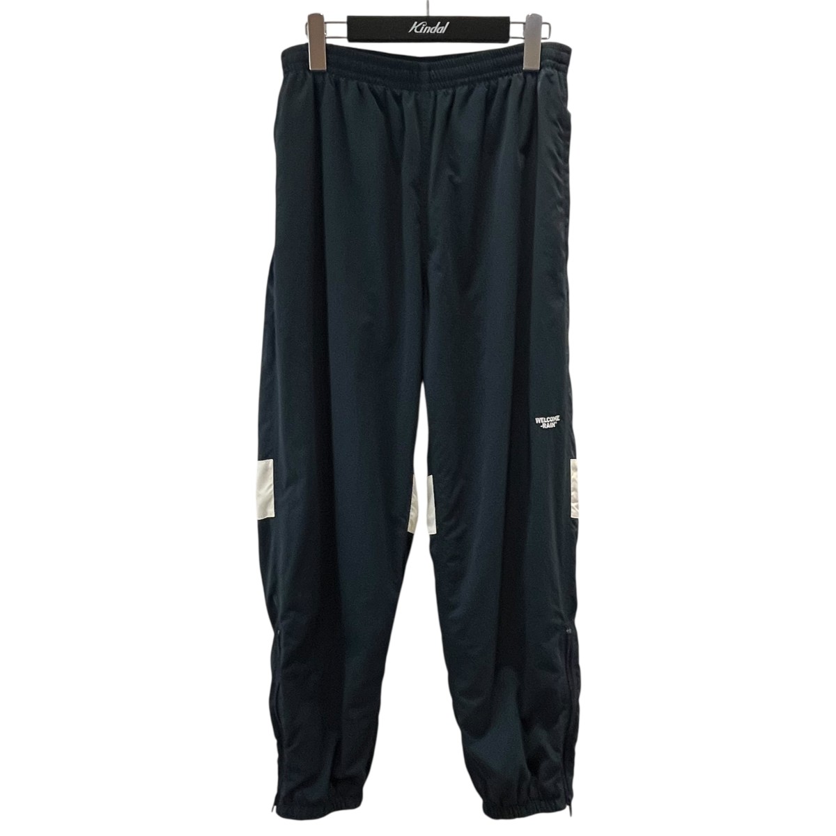【中古】 WELCOME RAIN　 トラックパンツ WR5-PT003 ネイビー サイズ：2 【190725】（ウェルカムレイン）