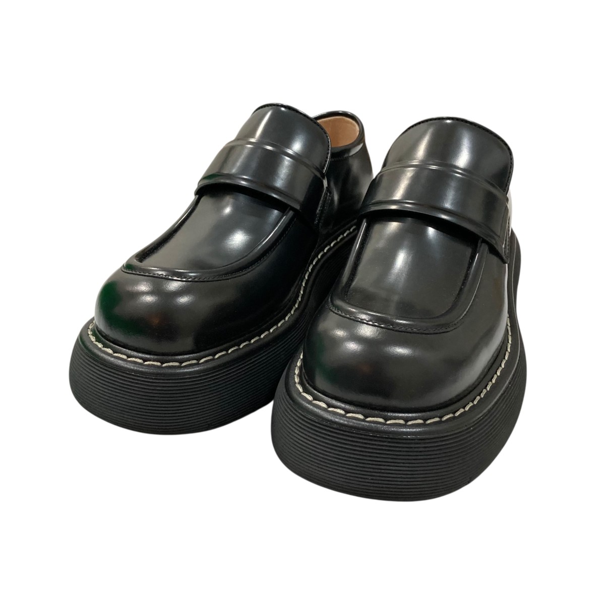 楽天市場】【中古】BOTTEGA VENETA 厚底タッセルローファー