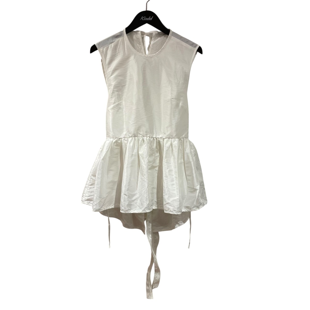 【中古】 Cecilie Bahnsen ブラウス ホワイト サイズ:M/L 【050426】(セシリーバンセン)