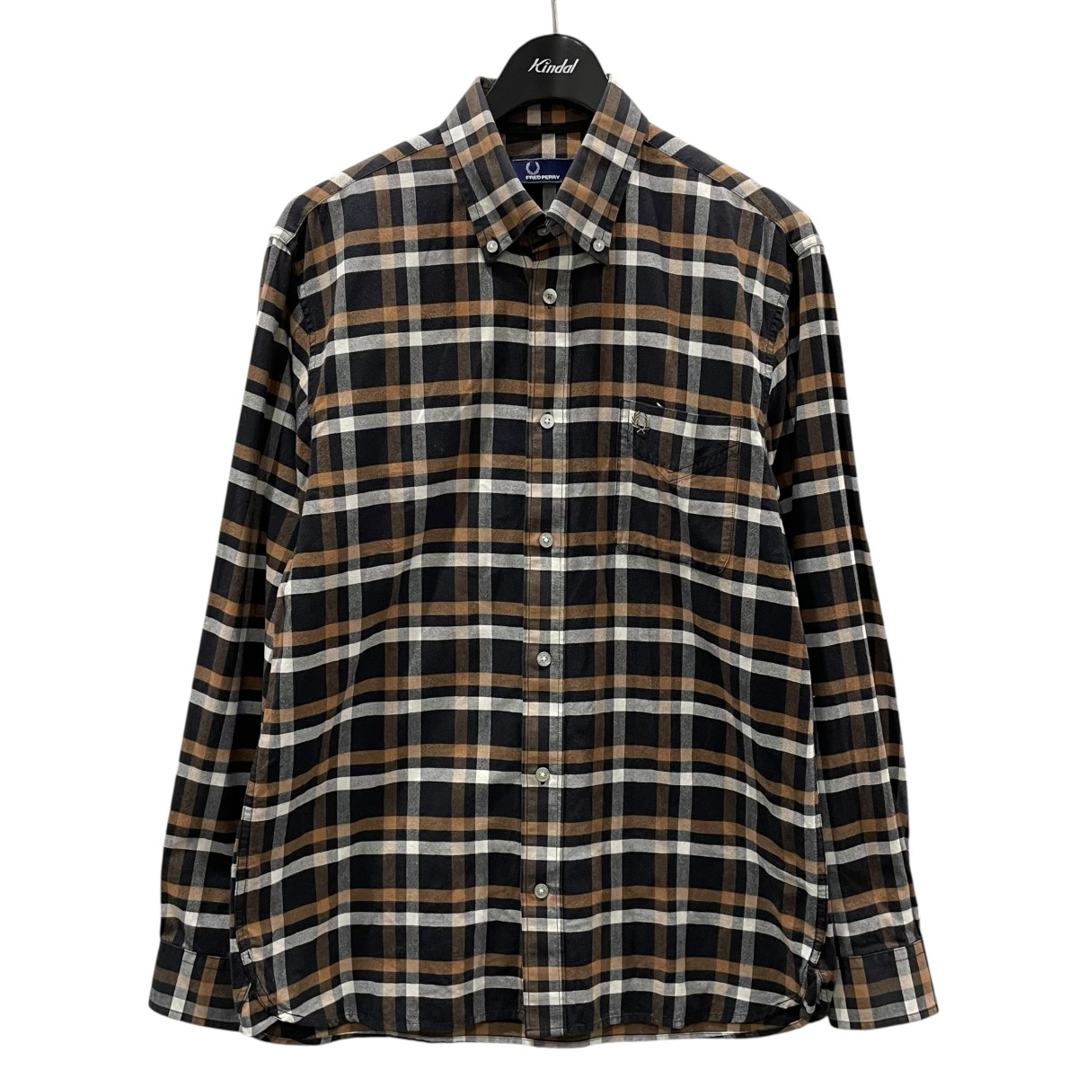 FRED PERRY キルティングジャケット リバーシブル タータンチェック S FRED PERRY キルティングジャケット リバーシブル タータンチェック S