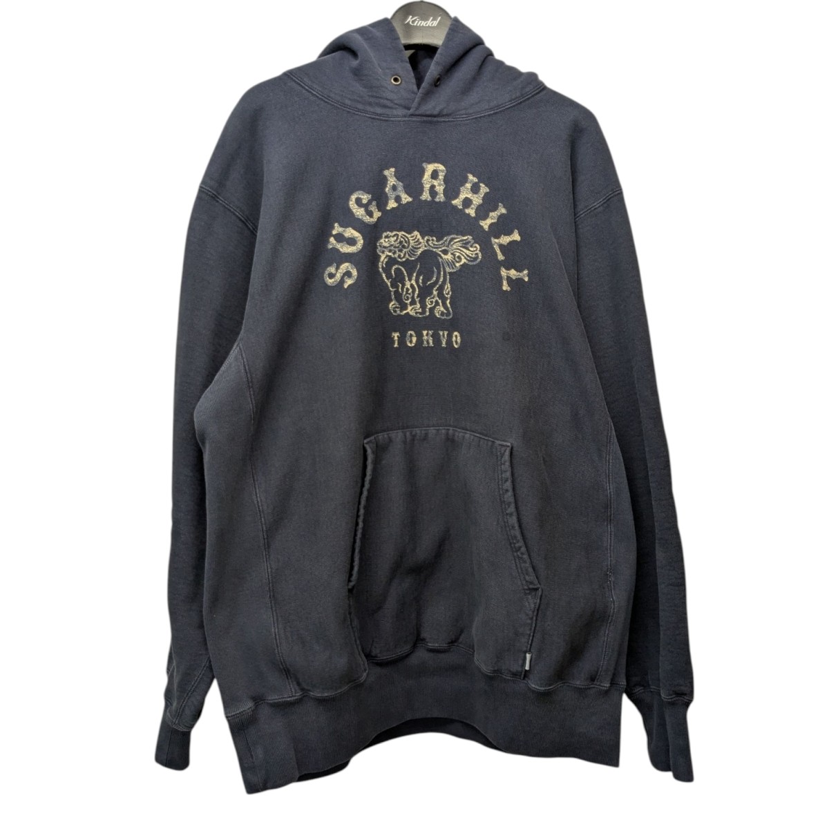 SUGARHILL 24ss カーディガン シュガーヒル SUGARHILL(シュガーヒル)のCOTTON KNIT CARDIGAN NAVY BEIGEの