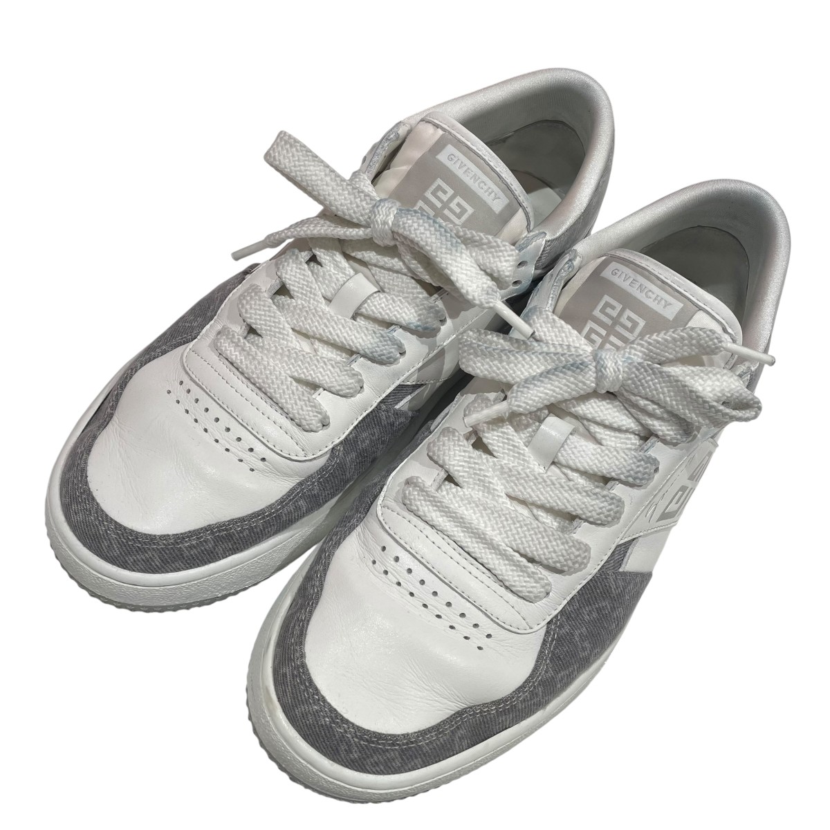【中古】 GIVENCHY G MOVE ローカットスニーカー DN 0294 ホワイト サイズ：41 【価格見直し】 16,089円
