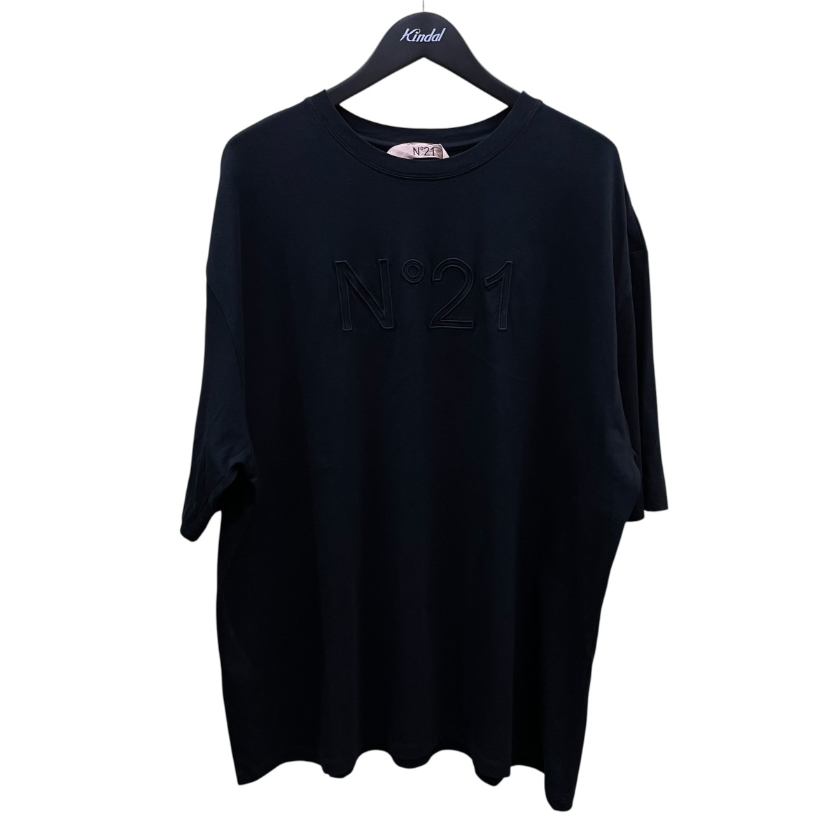 【中古】 N°21 NUMERO VENTUNO　 半袖カットソー P21IN2M F0416322 ブラック サイズ：40 【170426】（ヌメロ ヴェントゥーノ）