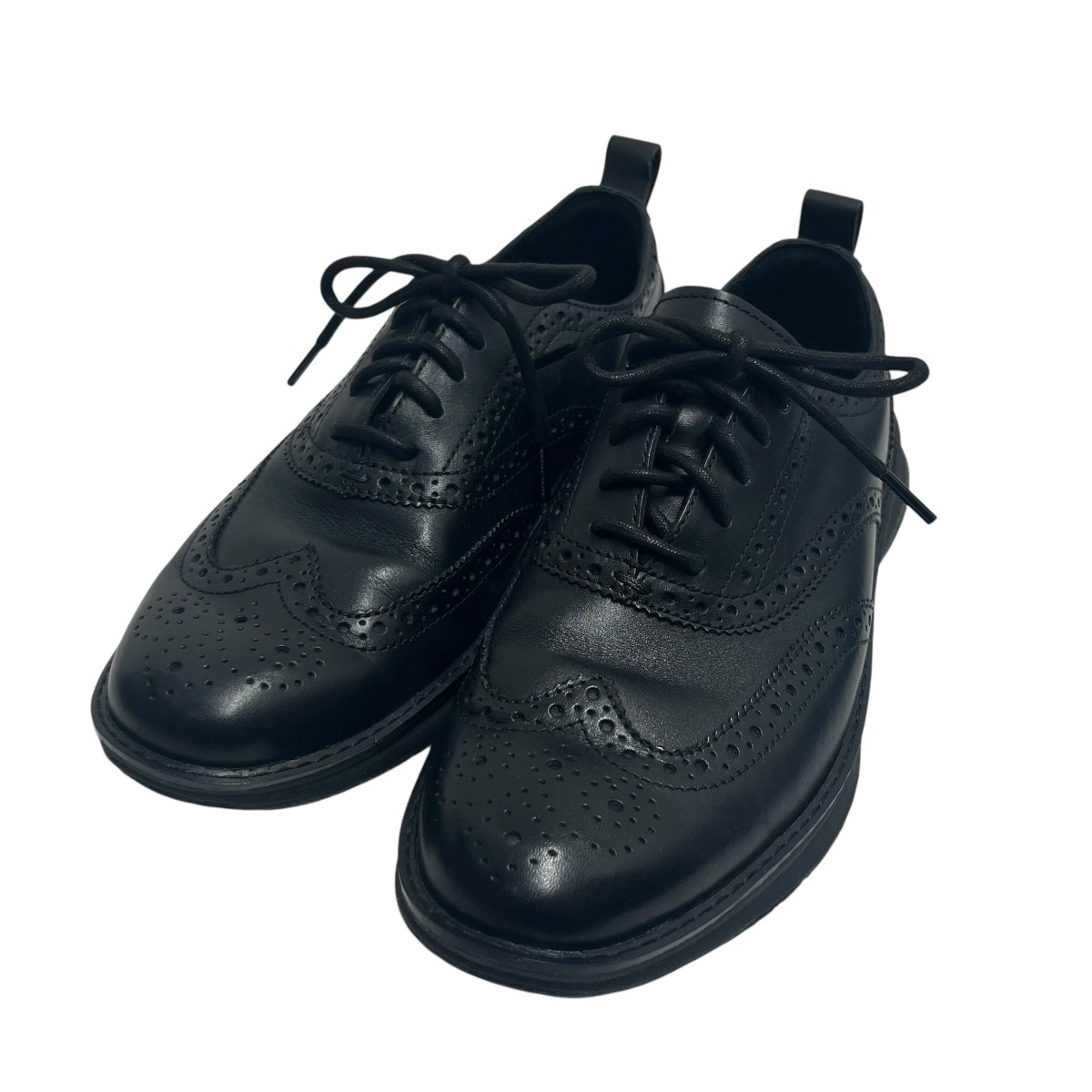 【中古】 COLE HAAN　 ウイングチップシューズ C40677 ブラック サイズ：8M 【230725】（コールハーン）