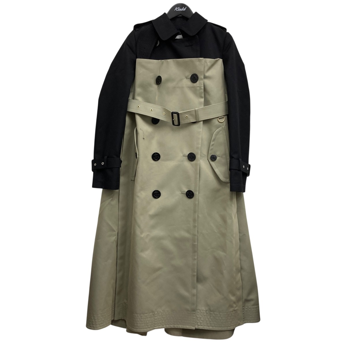 楽天市場】【中古】sacai×WTAPSCotton Back Satin Coat コート 25