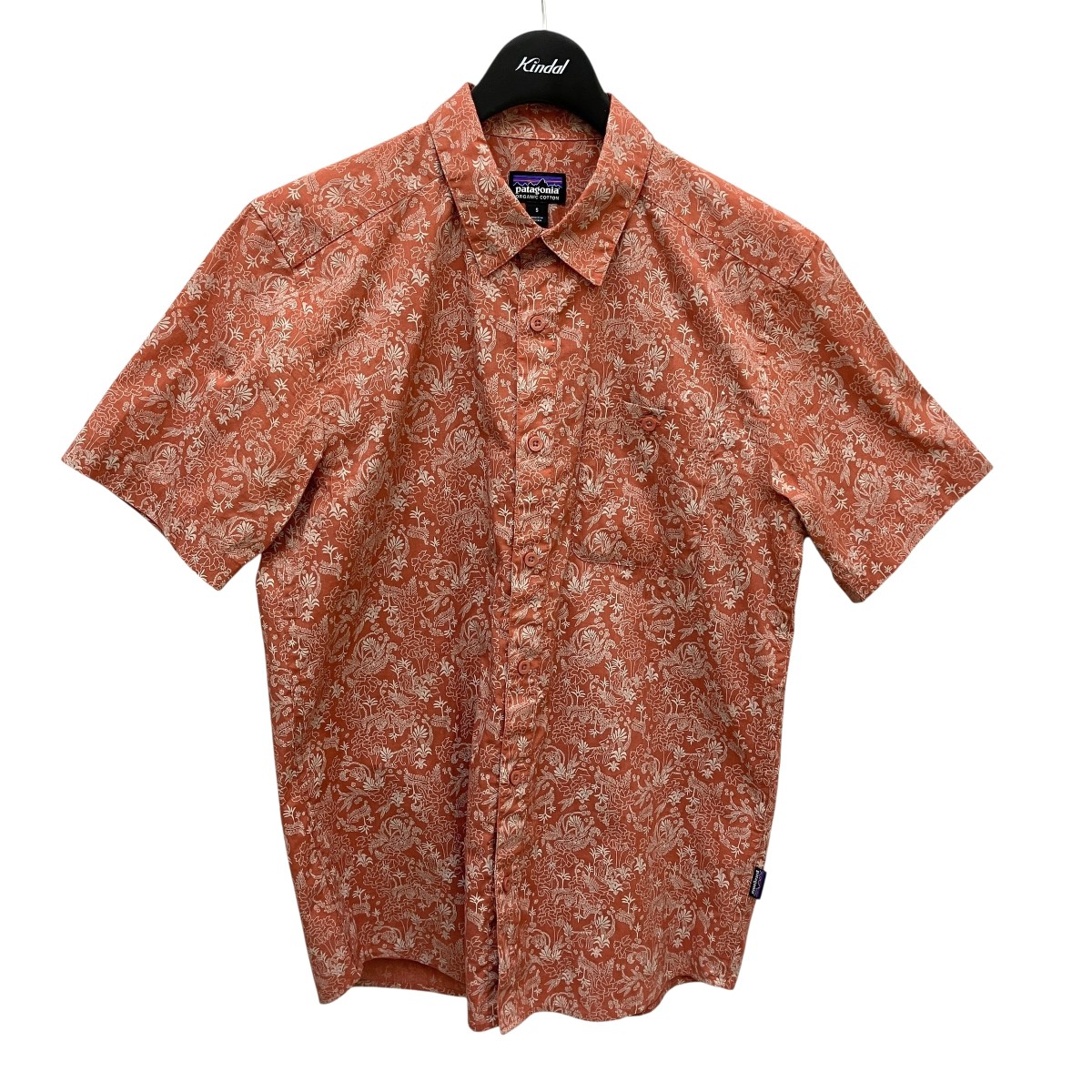 パタゴニア リズム 半袖 シャツ M S：00s patagonia rhythm パタゴニア リズム 半袖 ジップアップ
