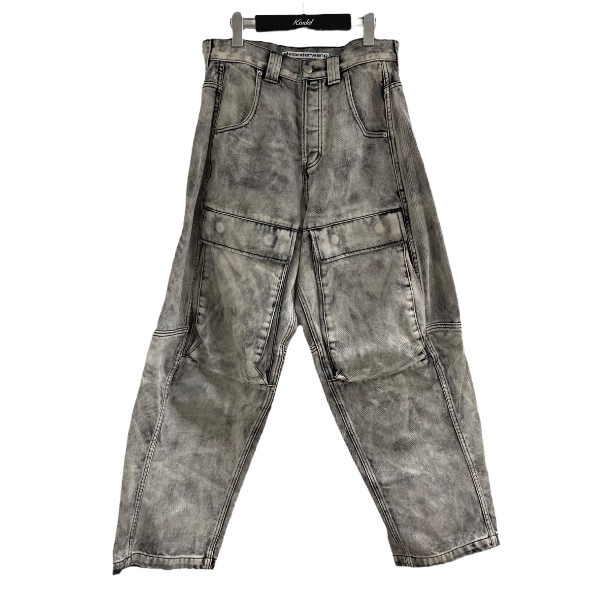 【破格】【正規品】アレキサンダーワン / デニム /ロゴ　/ジョガーパンツ Alexander Wang アレキサンダーワン デニム サイドロゴ ジョガー