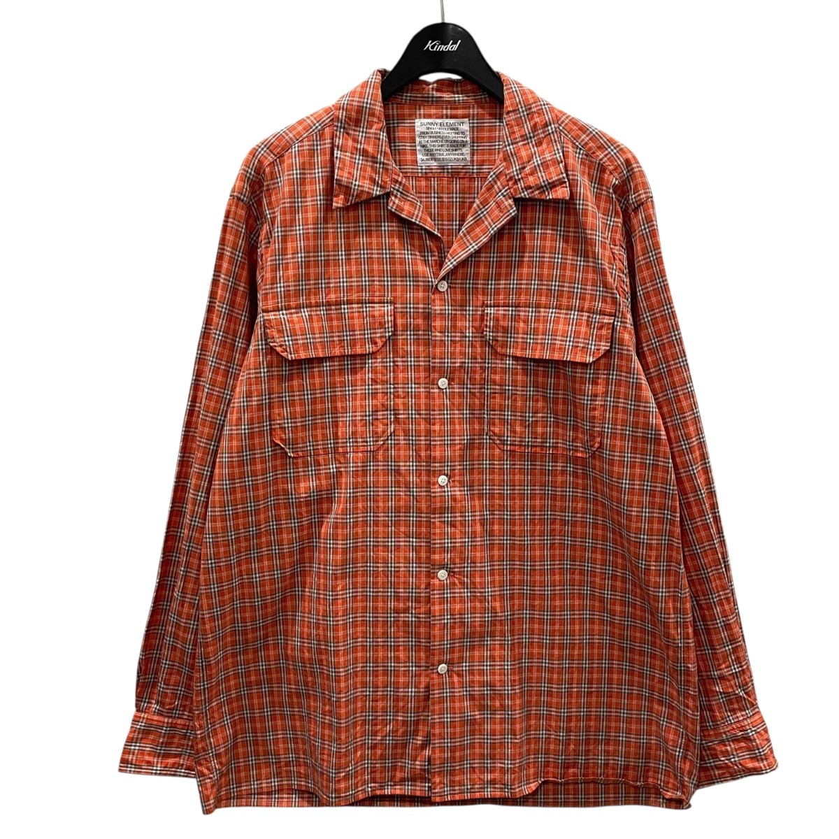 楽天市場】【中古】SUNNY ELEMENTプルオーバーチェックシャツ