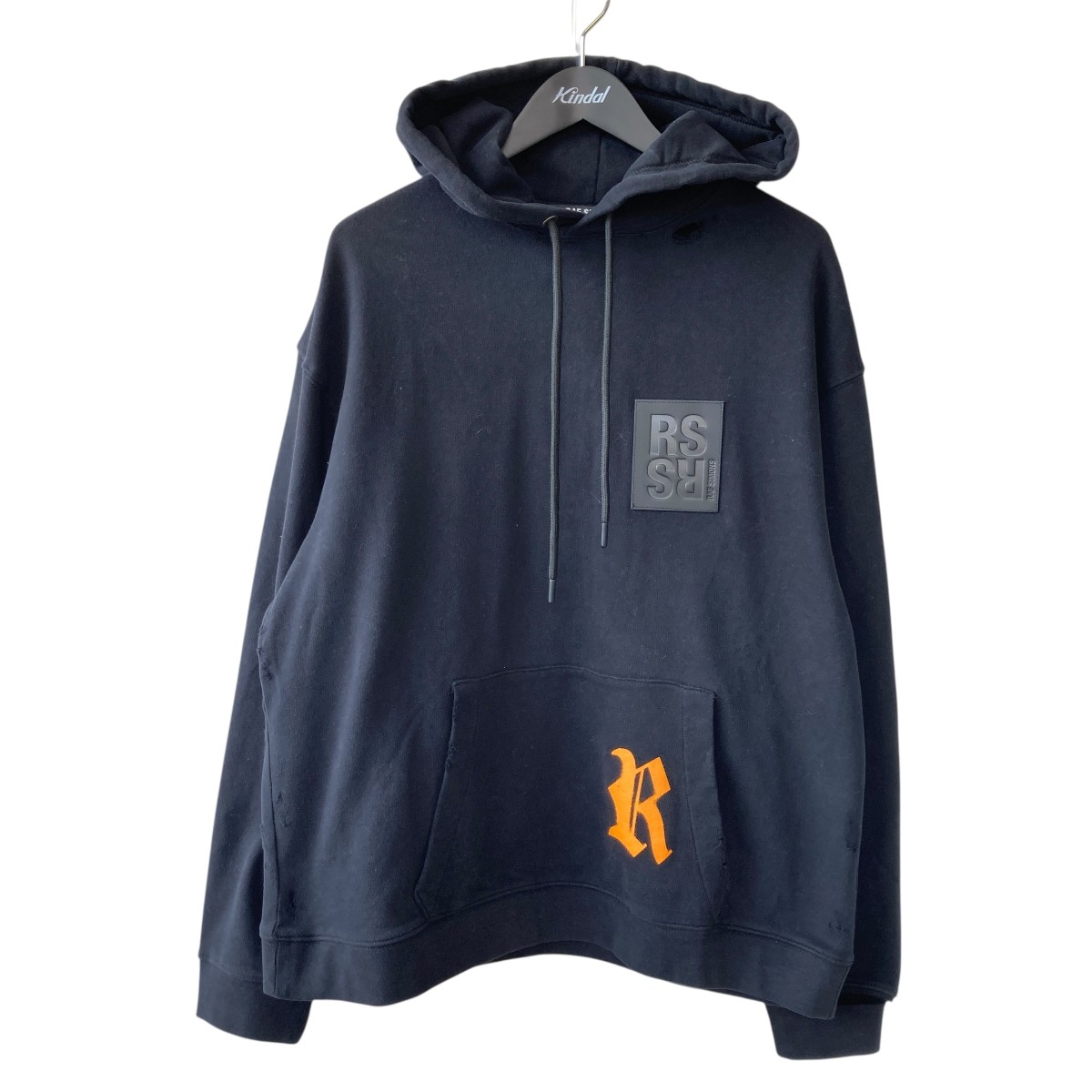 RAF SIMONS ラフシモンズ パーカー 黒 L 2103724F0012 RAF SIMONS（ラフシモンズ）パーカー 黒 サイズ:L メンズ