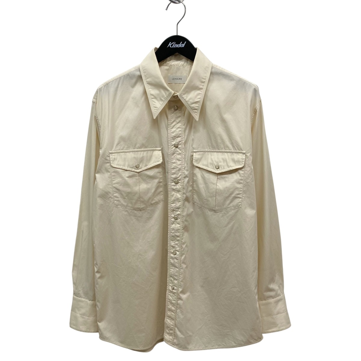 楽天市場】【中古】LEMAIRE20AW 「JINGHI SAS」コットンシャツ