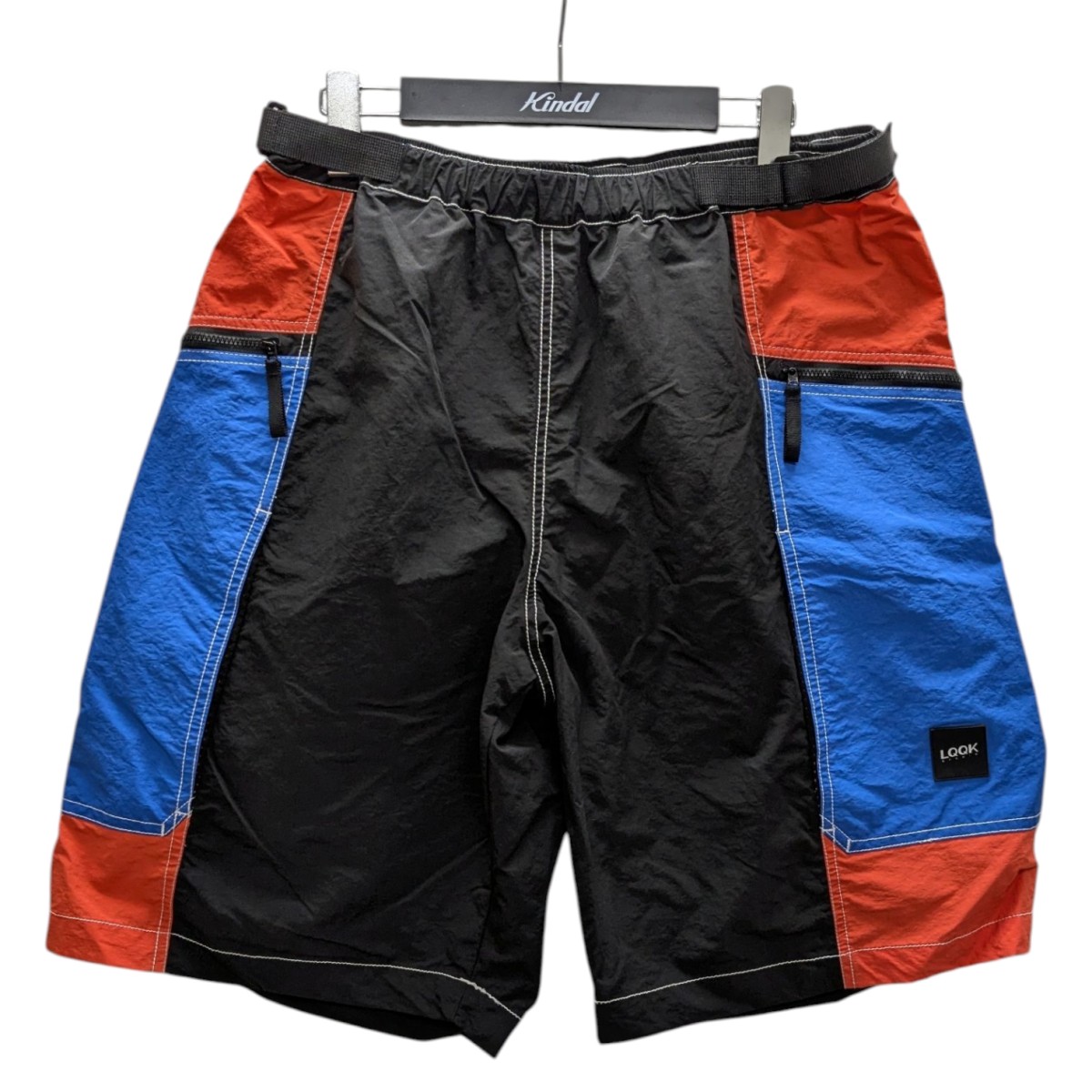 【中古】 LQQK STUDIO 25SS MOTORCYCLE SHORTS ショートパンツ LQS25MS10 ブラック サイズ：L 【価格見直し】