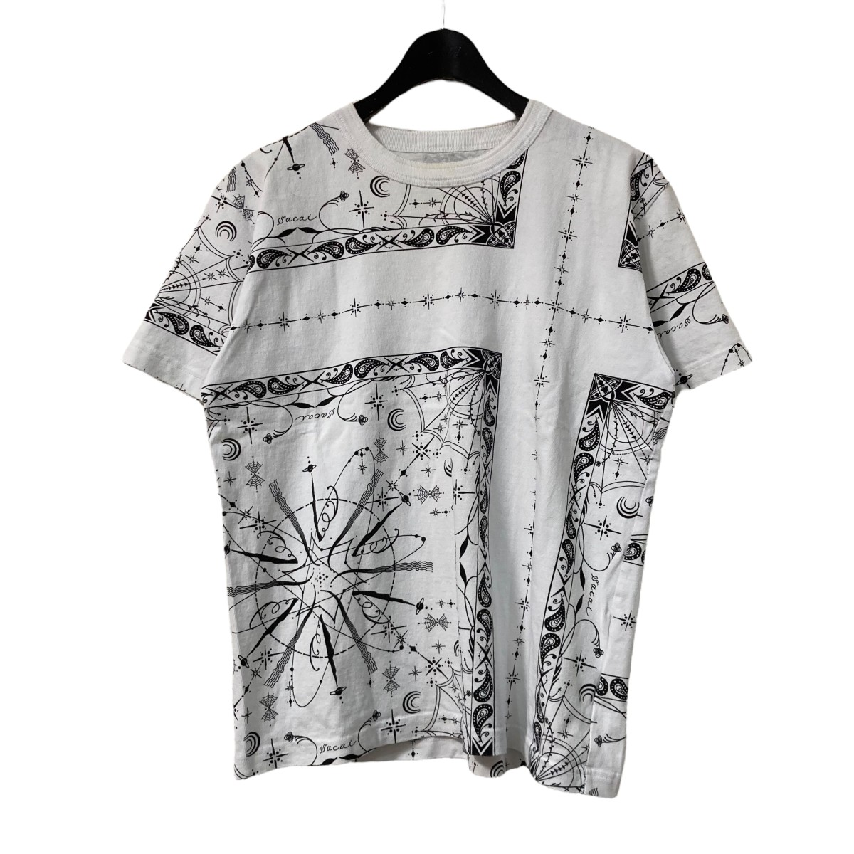 sacaiサカイ　ペイズリー柄Tシャツ 楽天市場】Sacai サカイ Tシャツ サイズ:1 22SS ペイズリー