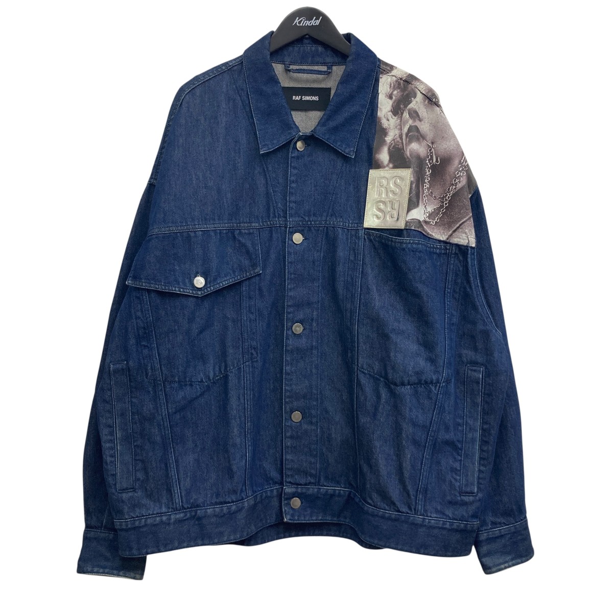 RAF SIMONS/ラフシモンズ 17SS 袖切替デニムジャケット RAF SIMONS（ラフシモンズ）の「Oversized denim jacket（デニム