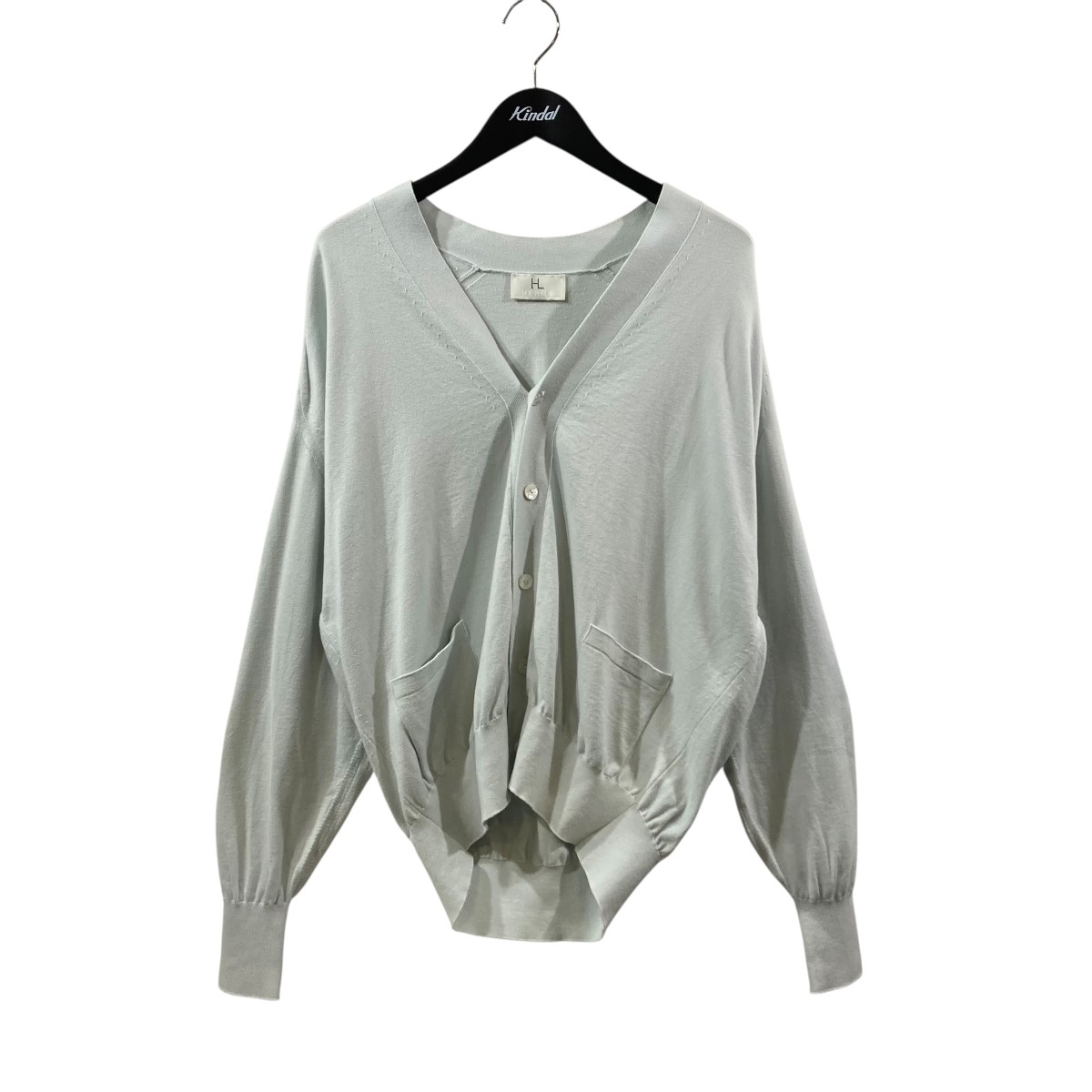 楽天市場】HERILL ヘリル 22AW Rib Stitch Shawl Cardigan