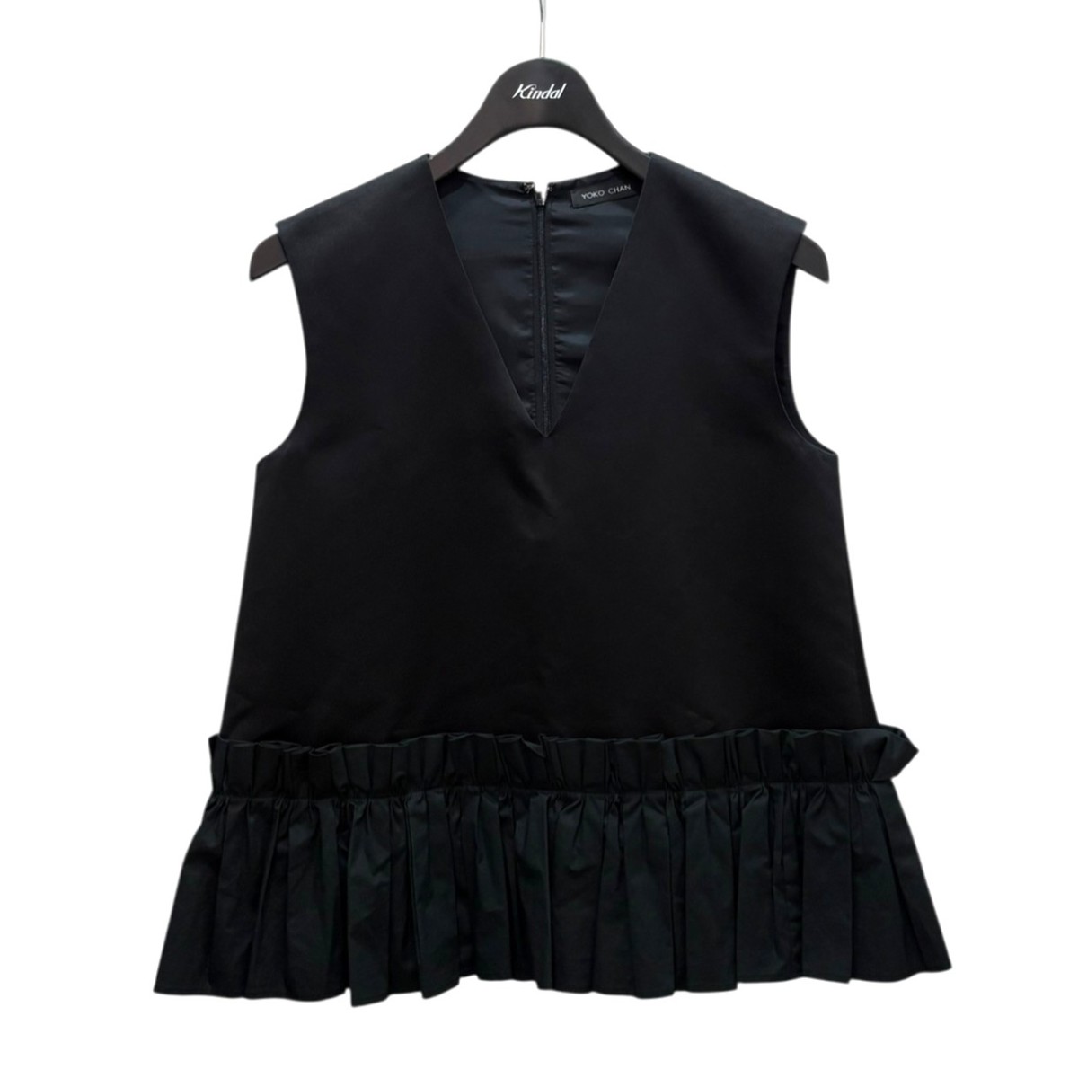 7月末まで限定お値下げYOKO CHAN ヨーコチャン完売 黒ブラウス36サイズ ペプラムロングスリーブパールブラウス – YOKO CHAN