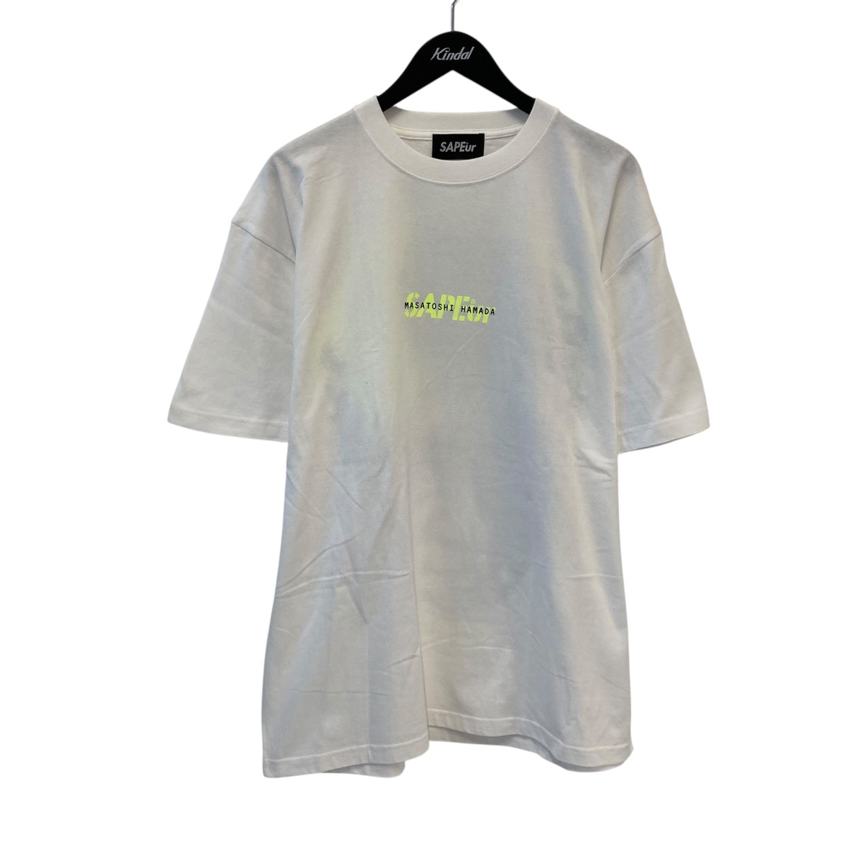 楽天市場】【中古】SAPEur MASATOSHI HAMADA バックプリント半袖