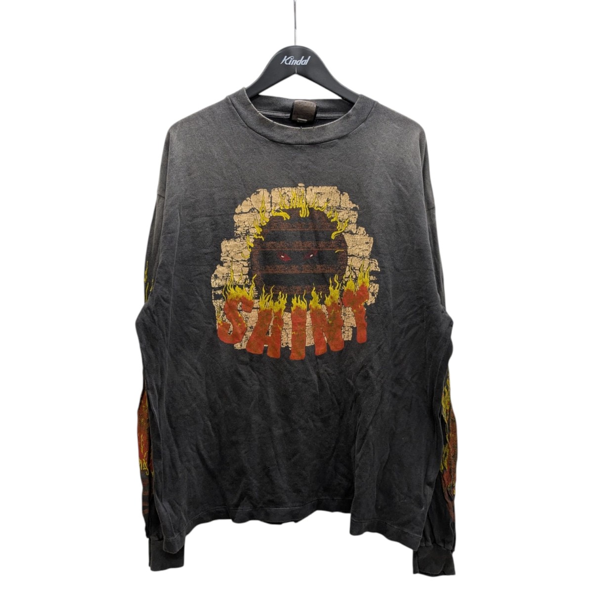 楽天市場】【中古】SAINT MICHAEL LS TEE SATAN プリントロング