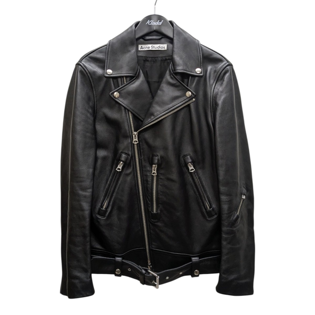 楽天市場】【中古】ACNE STUDIOSレザーシアリングジャケット FN