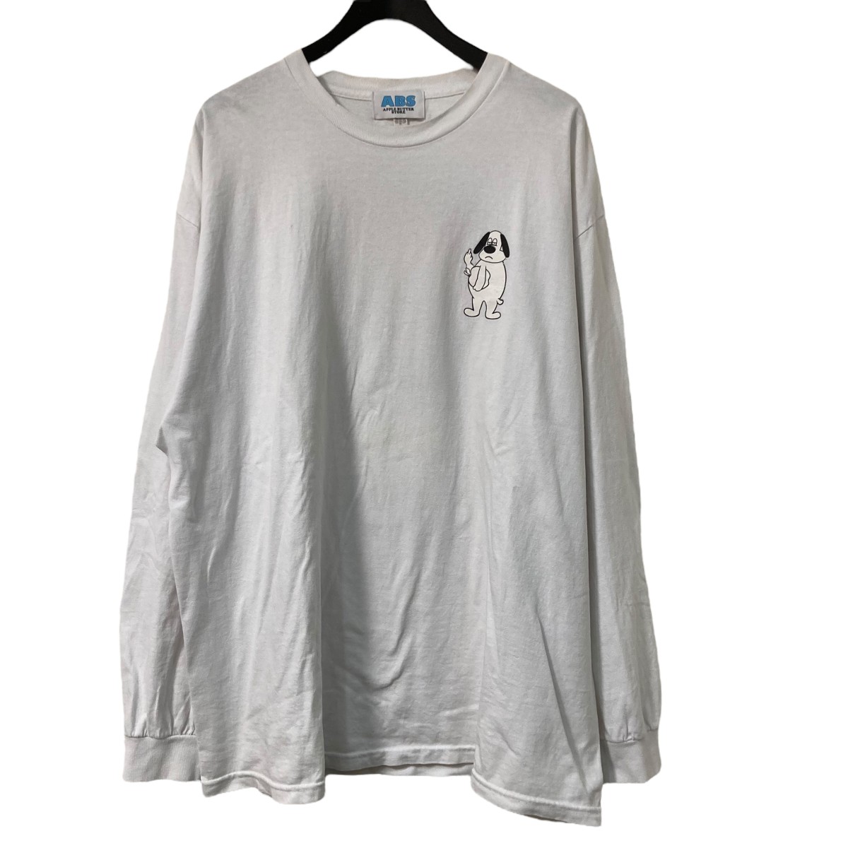 アップルバターストア　コラボ記念tシャツ APPLE BUTTER STORE x atmos ATAB LOGO TEE WHITE （アップル