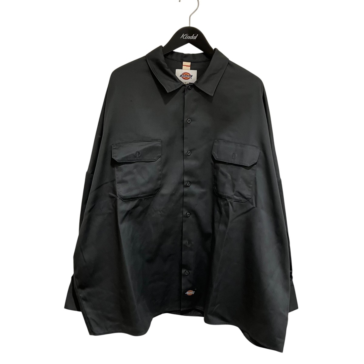 【中古】 SHINYA KOZUKA×Dickies 25AW Giant Work Shirt With Dickies 長袖シャツ 2502SK123 グレー サイズ：S 【価格見直し】