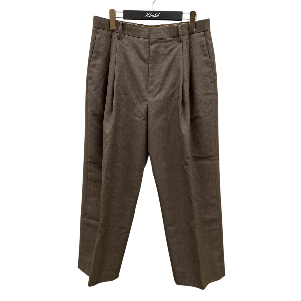 オーラリー AURALEE 「WOOL FULLING FLANNEL SLACKS」 スラックス