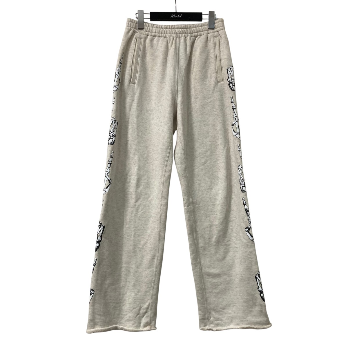 【中古】 ENSOU Peace Sweatpants サイドデザインスウェットパンツ アイボリー サイズ：S 【価格見直し】