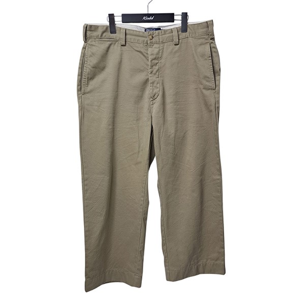 【中古】 POLO RALPH LAUREN THE BIG CHINO ビッグチノパンツ ベージュ サイズ：32/32 【価格見直し】 9,763円