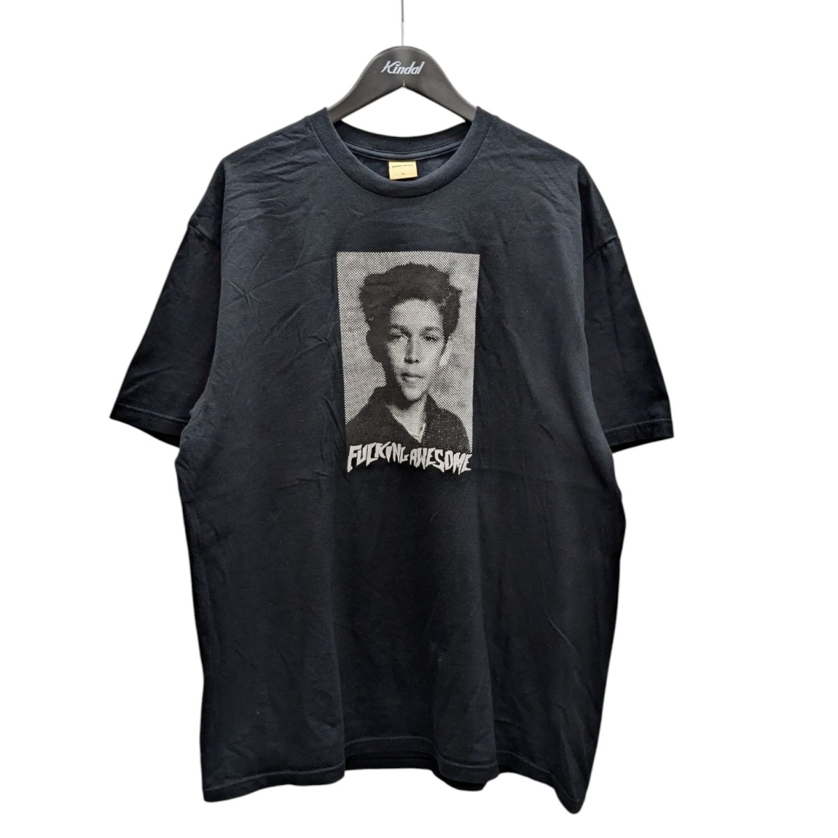 【中古】 Fucking Awesome×MARK GONZALES GONZ CLASS PHOTO TEE BLACK プリントTシャツ ブラック サイズ：XL 【価格見直し】