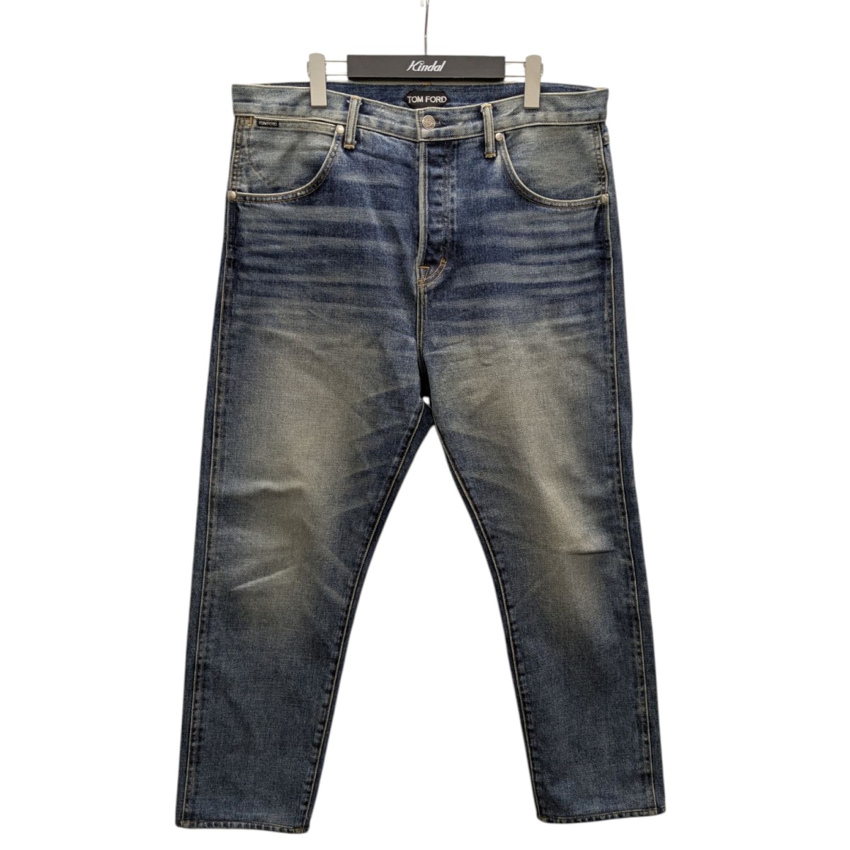 【人気】TOM FORD　コーデュロイパンツ　30　コットン　チャコール GB0424/P09 : Tuck Corduroy Pants / タックコーデュロイパンツ